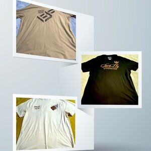 Bundle of 3- Born Fly Box Tees all 3 are size 3XL